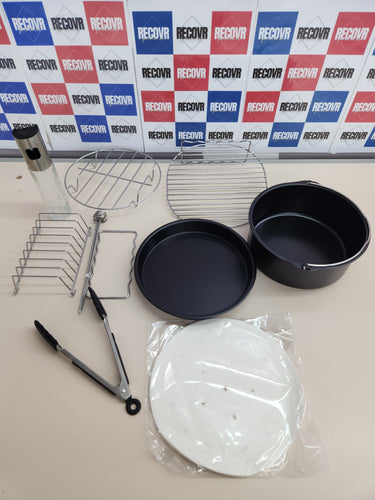 Kit accesorios 8 pzs Cecofry 5‑6,5 L, Cecotec
